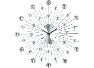 3560234467088 - Atmosphera - Wanduhr in beispielloser Form elegante Dekoration mit Strasssteinen an der Wand