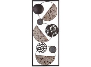 3560234468764 - Wanddekoration Ethnic - Metall - schwarz 25 × 61 cm - Atmosphera créateur dintérieur