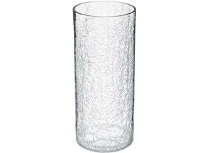 3560234479098 - Atmosphera Créateur Dintérieur - Zylindervase - Craquelé-Glas - H30 cm