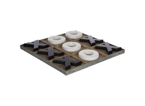 3560234480452 - Atmosphera Créateur Dintérieur - Tic-Tac-Toe-Spiel - Holz 35 × 35 cm