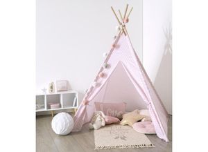 3560234486164 - Homemaison - Tipi für Kinder rosa - Atmosphera créateur dintérieur