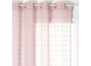 3560234529205 - Atmosphera Créateur Dintérieur - Gardine Lily - rosa - 140x240 cm