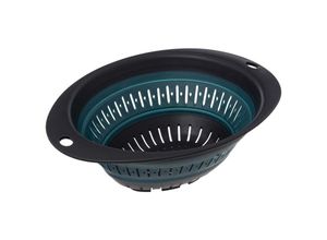 3560234590373 - Bunter einziehbarer ovaler colander - Wasser - 5five