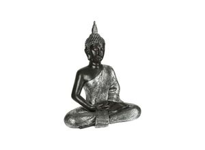 3560237312934 - Statuette Buddha sitzend - Kunstharz H 62 cm - Mehrfarbig - Atmosphera créateur dintérieur