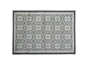 3560237545967 - Atmosphera - Teppich für den Innen-  Außenbereich Mosaiq - 150 x 100 cm Grau