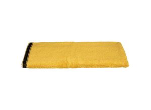 3560237546193 - Atmosphera Créateur Dintérieur - Handtuch Joia - Baumwolle 550 g m² - senfgelb 50x90 cm