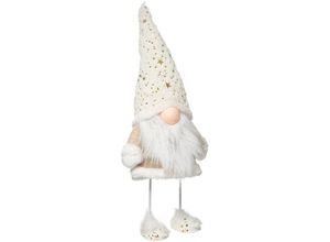 3560237568416 - Skandinavischer stehender weihnachtsmann figur 45 cm - Feeric lights & christmas - weiß