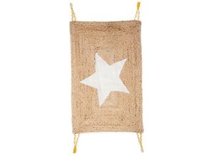 3560237585468 - Atmosphera - Teppich aus Jute mit Stern-Motiv soft star 60 x 90 cm