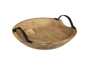 3560237589763 - Atmosphera Créateur Dintérieur - Schale Wild - Mangoholz - D30 cm