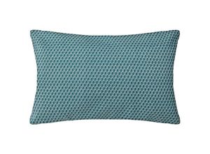 3560238336397 - Ac-deco - Kissen - Otto-Motiv - Baumwolle - entenblau - 30x50 cm - Atmosphera créateur dintérieur