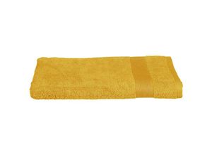 3560238359730 - - Badetuch Essentiel - Baumwolle 450 g m² - senfgelb 100 × 150 cm - Atmosphera créateur dintérieur