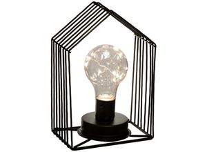 3560238406359 - Atmosphera - MicroLed Box Metal Lampe - Schwarz 1 - Schwarz 1