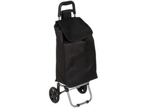 3560238558256 - Ac-deco - Einkaufswagen 2 Räder 30 l schwarz