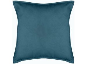 3560238654934 - Atmosphera - Kissen Lilou - blau 55 × 55 cm créateur dintérieur