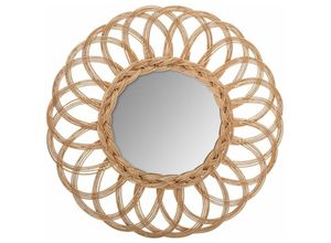 3560238657133 - Atmosphera Créateur Dintérieur - Spiegel Blume - Rattan d 50 cm