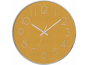 3560238660577 - Atmosphera Créateur Dintérieur - Silent Wanduhr Schlafzimmer-Uhr mit Silent-Mechanik grau 30 cm Durchmesser - Atmosphera