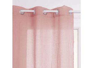 3560238918579 - Atmosphera Créateur Dintérieur - Gardine Ana 140 x 240 cm Hellrosa Rose Clair l 240 x l 140 cm