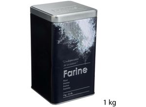 3560238920251 - 5five - mehldose 1kg metall black edition schwarz - Mehl