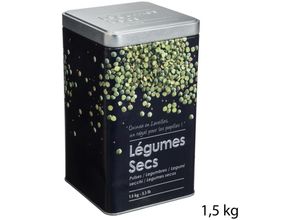 3560238920343 - Gemüsebox 1 -5kg black edition schwarz metall - Trockengemüse - 5five