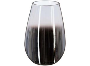 3560239270249 - Atmosphera - Gewölbte Vase - Glas - H23 cm Mehrfarbig