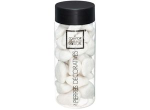 3560239388432 - - Deko-Steine - groß - Keramik - weiß - 750g - Atmosphera créateur dintérieur