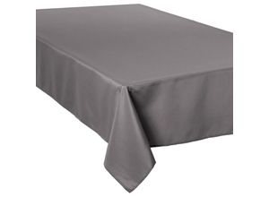 3560239403401 - Atmosphera Créateur Dintérieur - Fleckenabweisende Tischdecke - grau - 150x300 cm