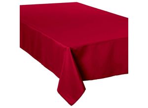 3560239403449 - Atmosphera Créateur Dintérieur - Fleckenabweisende Tischdecke - rot - 150x300 cm