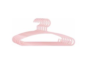 3560239688358 - Atmosphera Créateur Dintérieur - 6er-Set Kinderkleiderbügel - Kunststoff - rosa