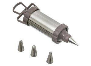 3560239694625 - 5five - inox pastry spritze - Maulwurf