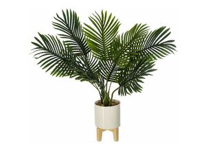 3560239698975 - Atmosphera Créateur Dintérieur - Künstliche Palme - Keramiktopf h 72 cm