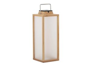 3561615552331 - Les Jardins LED-Solarlaterne Tradition aus Teakholz Höhe 65 cm