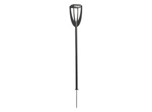 3561615553000 - Les Jardins LED-Solarleuchte Tulip mit Erdspieß anthrazit