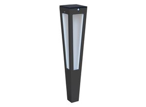 3561615555479 - Les Jardins LED-Solarfackel Tinka mit Sensor 62 cm grau