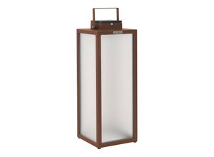 3561619002351 - Les Jardins LED-Solarlaterne Tradition corten Höhe 65 cm