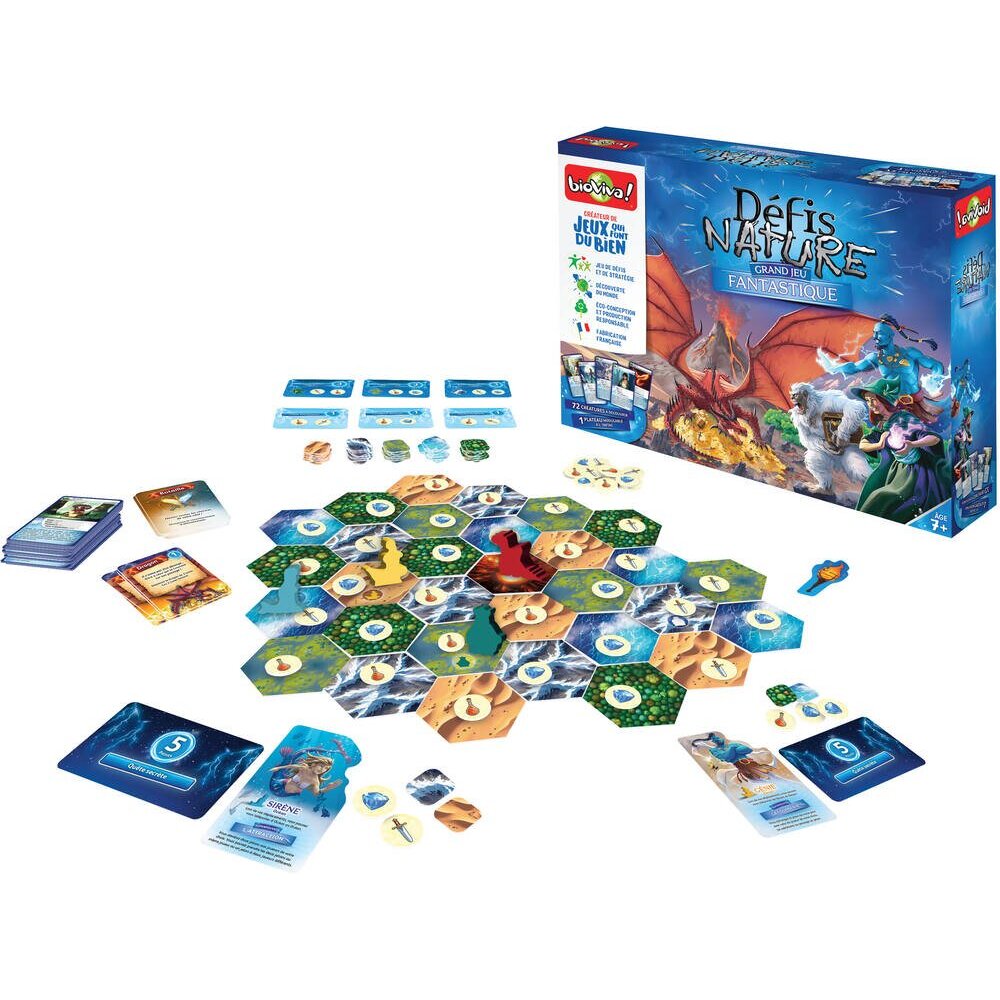 3569160660587 - Gesellschaftsspiele das große Spiel Herausforderungen Natur Fantasy Bioviva