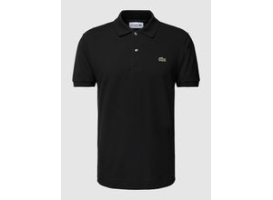 3570670000107 - Herren Polo SHORT SLEEVED RIBBED COLLAR SHIRT L1212 031 Black Schwarz