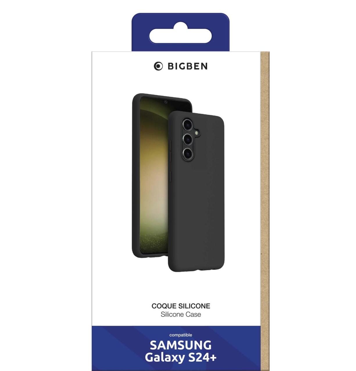 3571211519751 - bigben Soft-Flex Case Handy-Cover für SAMSUNG Galaxy S24+ schwarz