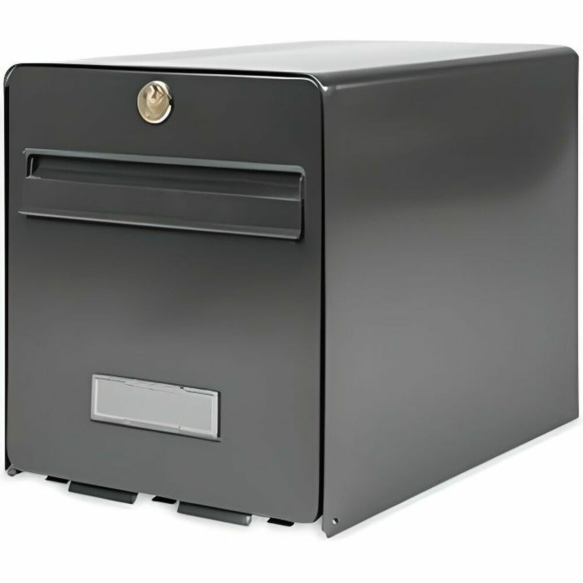 3572010501206 - Briefkasten Grau Verzinkter Stahl 3572010501206 - Briefkasten Grau Verzinkter Stahl