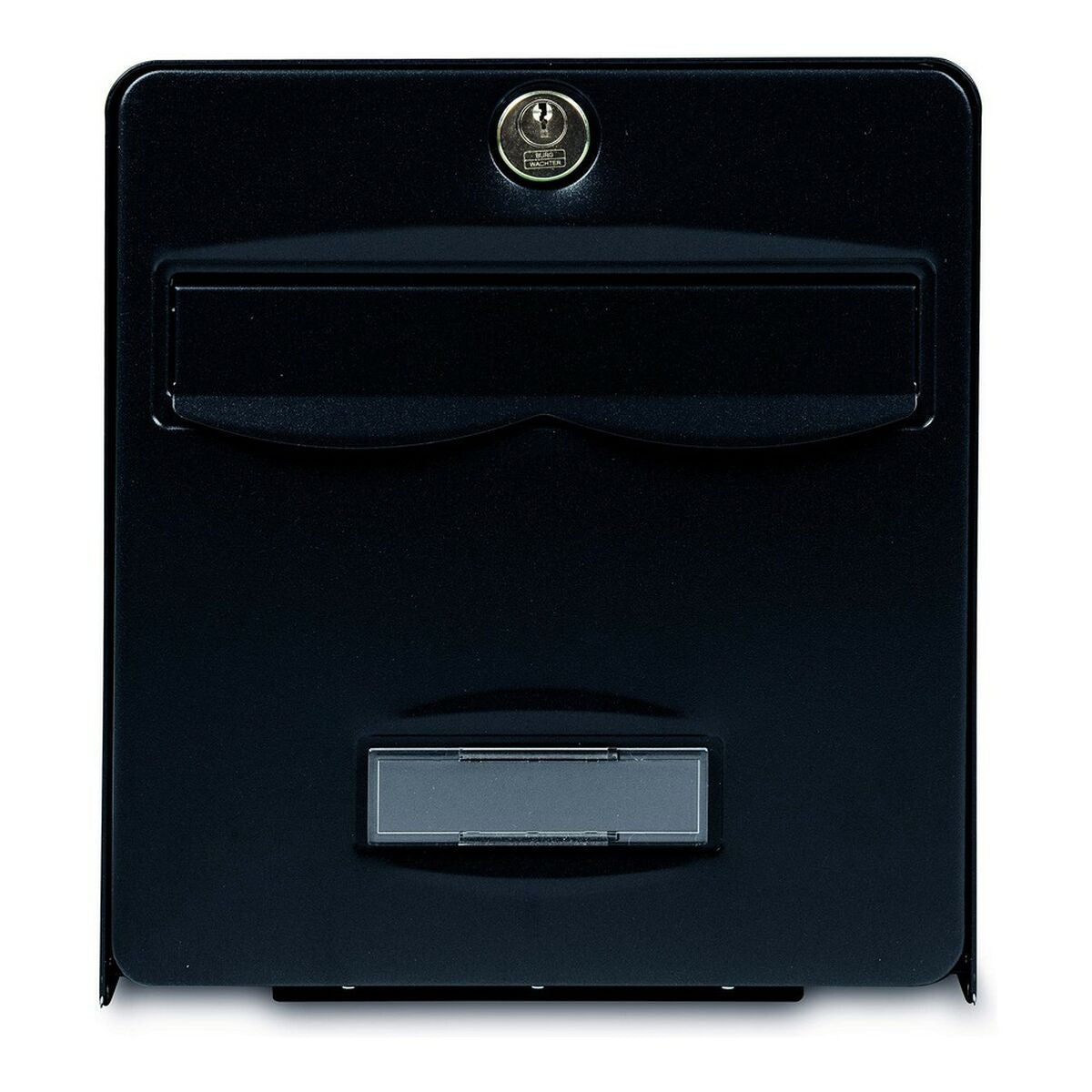 3572010508854 - Letterbox Black Stainless steel Galvanised Steel 365 x 28 x 31 cm 3572010508854 - Letterbox Black Stainless steel Galvanised Steel 365 x 28 x 31 cm