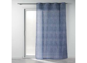 3574386087728 - Douceur Dintérieur - Fenstervorhang cobalt 140 x 260 cm dunkelblau