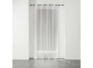 3574386263627 - Gardine mit Schlaufen ELEA 140 x 240 cm silbern-grau