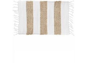 3574387410235 - Douceur Dintérieur - Badematte sagane Jute Polyester 50 x 80 cm