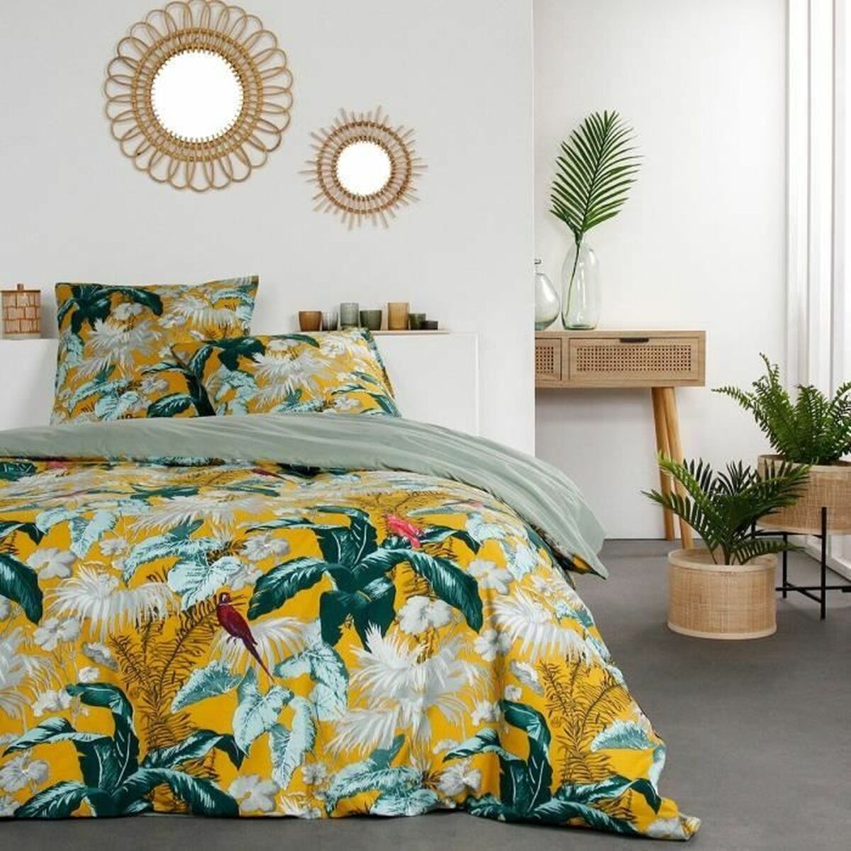 3574641155193 - Duvet cover set 240 x 220 cm 3 Pieces 3574641155193 - Duvet cover set 240 x 220 cm 3 Pieces