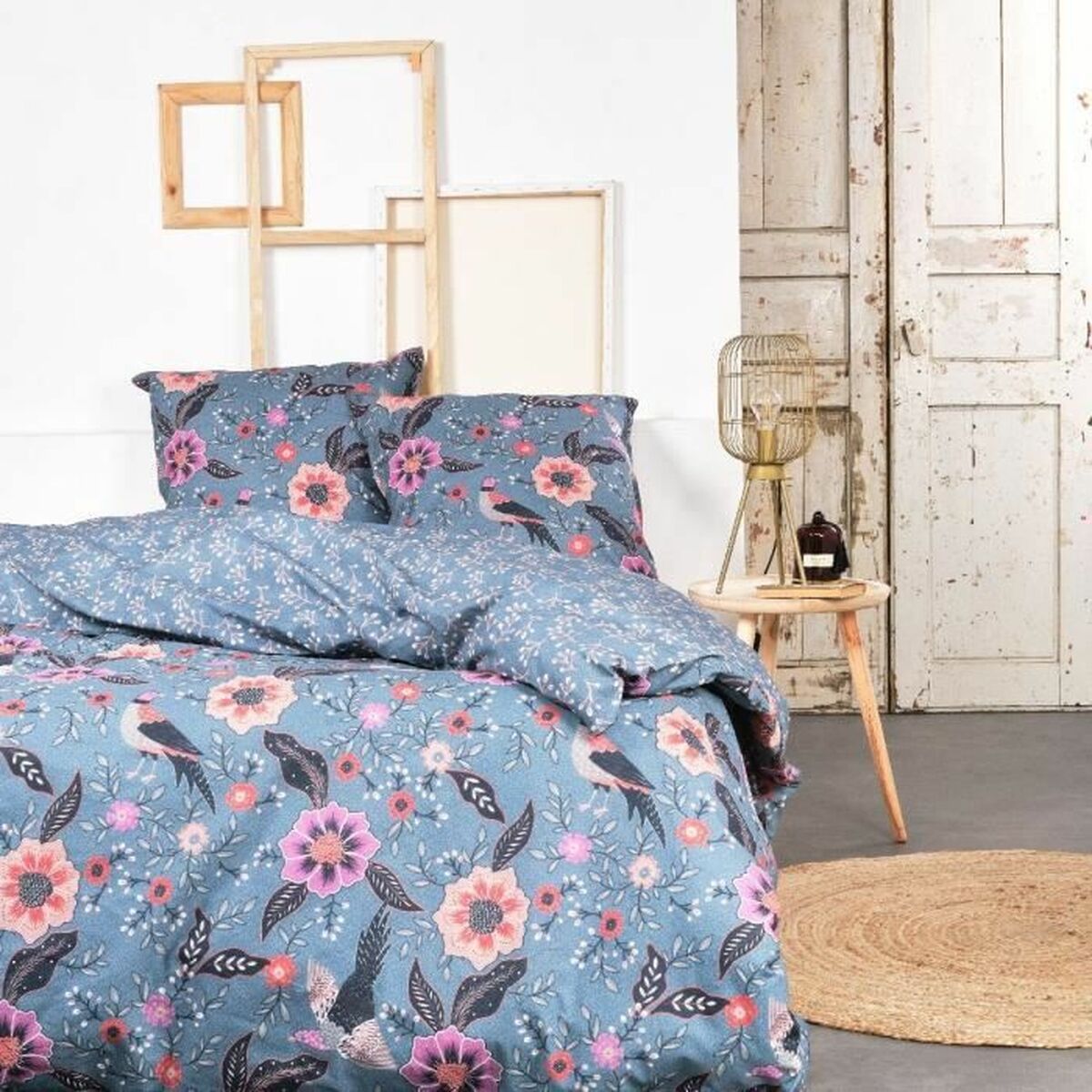 3574641189334 - Nordischer Bezug SUNSHINE Floral 240 x 220 cm