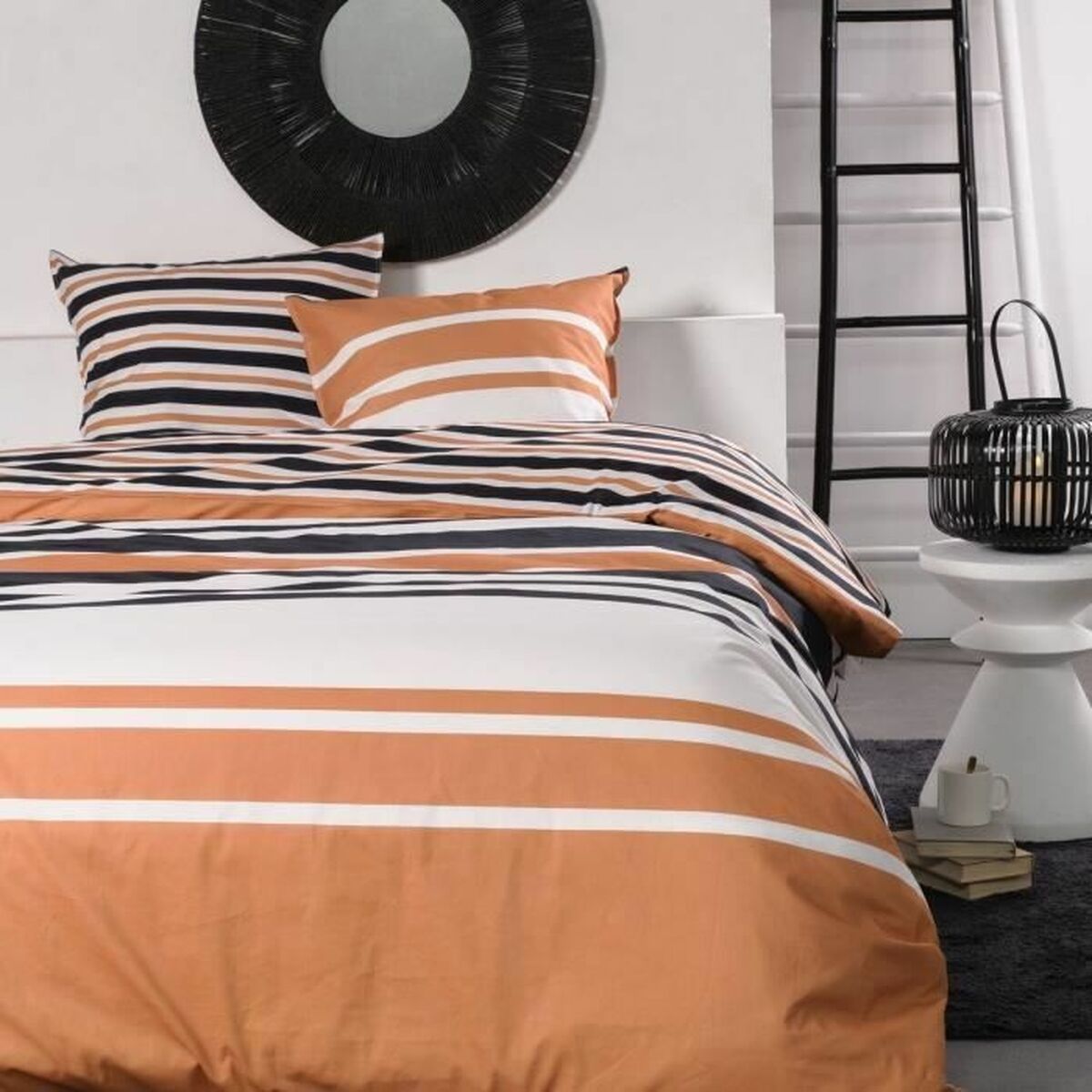3574641212094 - Duvet cover set Orange 240 x 200 cm