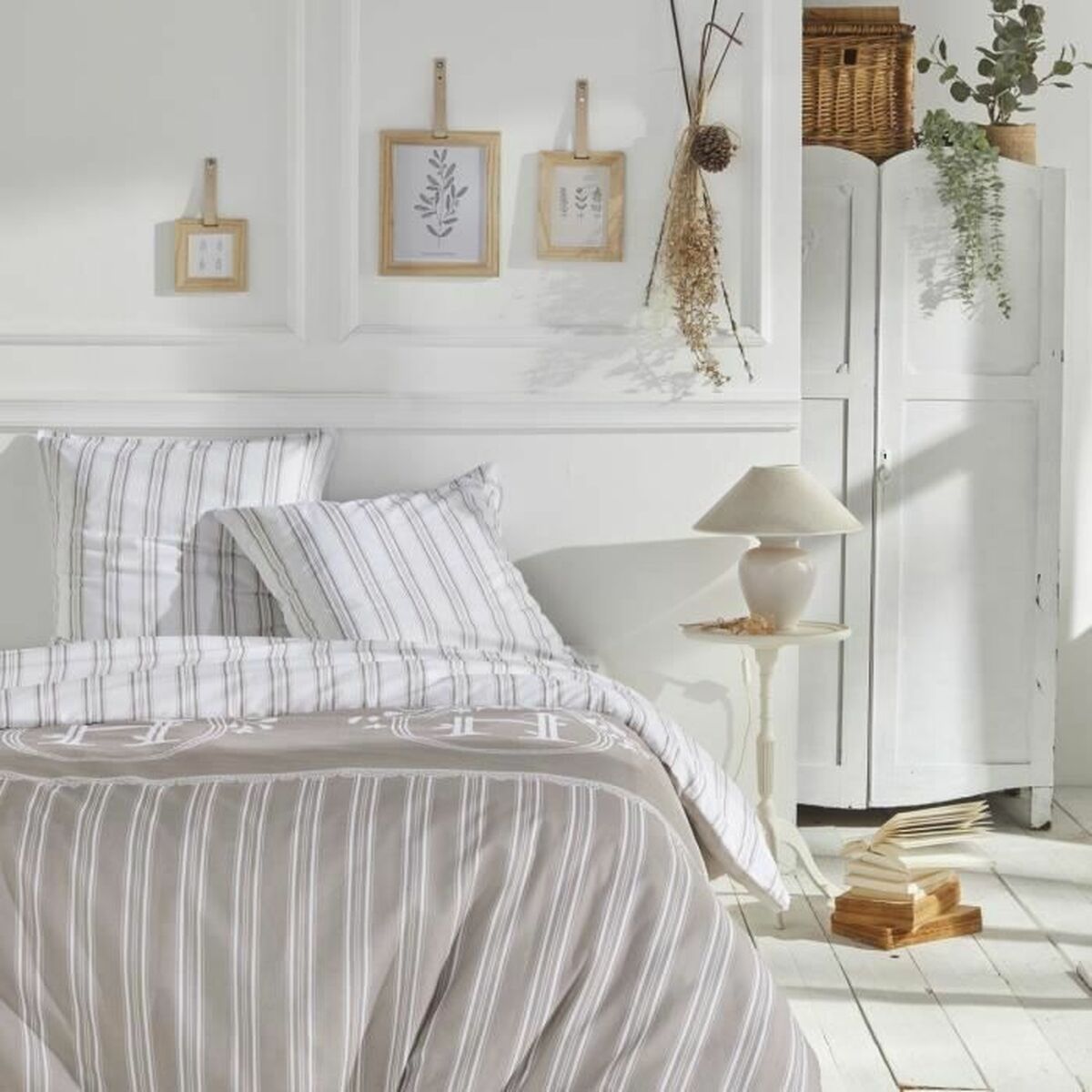 3574641220945 - Duvet cover set Berenice Beige 240 x 260 cm 3574641220945 - Duvet cover set Berenice Beige 240 x 260 cm