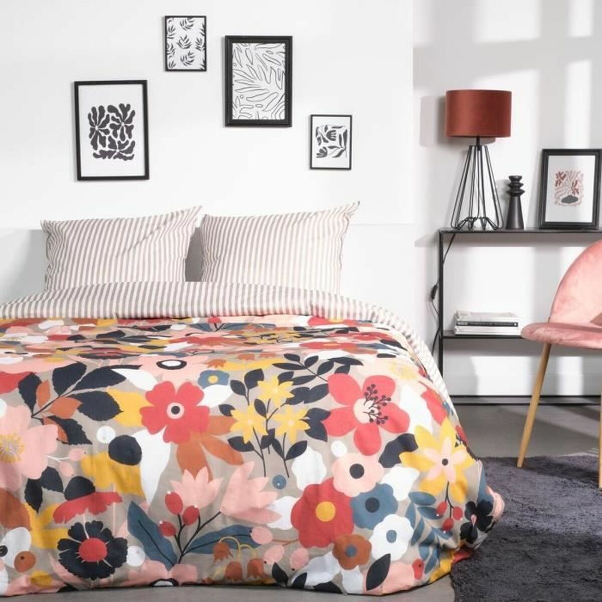 3574641227937 - Duvet cover set White 240 x 220 cm 3 Pieces