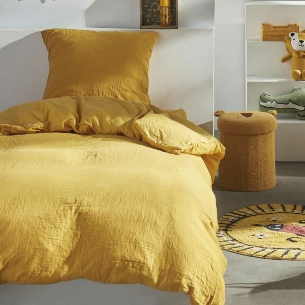 3574641233334 - Duvet cover set Dream Yellow 3574641233334 - Duvet cover set Dream Yellow