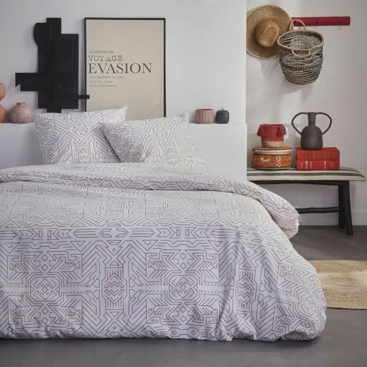 3574641237080 - Duvet cover set White