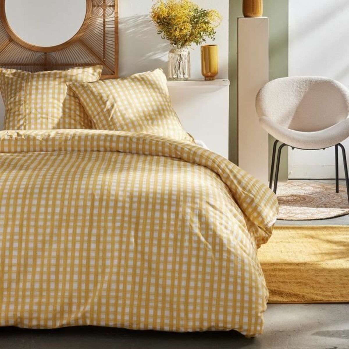 3574641250416 - Duvet cover set Jaune